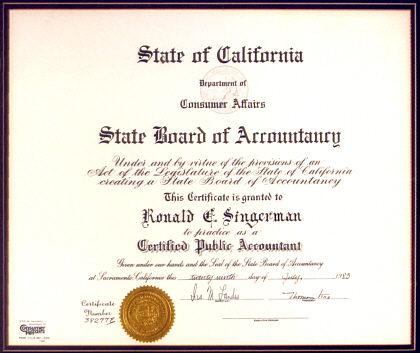 california accountant public certified state cpa credentials license ca